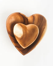 Load image into Gallery viewer, Acacia Creations Wooden Heart Bowl- 6 inch or 10 inch