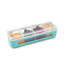 Load image into Gallery viewer, Melii Snackle Box 4, with Connected Snap-Lock Lids, 16oz.