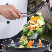 Load image into Gallery viewer, HIC Kitchen Spring Locking Cooking Serving Tong 10in