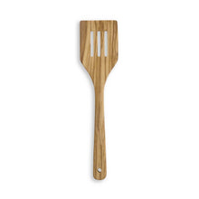 Load image into Gallery viewer, Fantes Italian Olivewood Slotted Turner, 12 inch