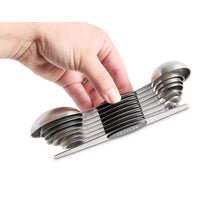 Load image into Gallery viewer, Magnetic Measuring Spoons – Dual-Sided with Leveler