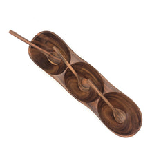Load image into Gallery viewer, Tropical Hardwood Salsa Dish Large