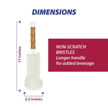 Load image into Gallery viewer, HIC Bamboo Water Bottle Brush