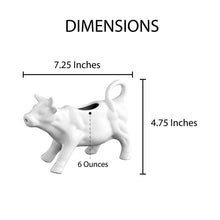 Load image into Gallery viewer, HIC Kitchen Cow Creamer With Handle, 6oz
