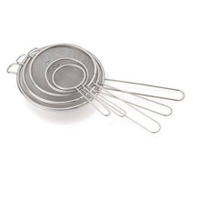 Load image into Gallery viewer, HIC Kitchen Mesh Strainer, Stainless Steel, 7in