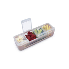 Load image into Gallery viewer, Melii Snackle Box 4, with Connected Snap-Lock Lids, 16oz.