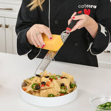 Load image into Gallery viewer, CatCora Etched Grater Zester With Cover