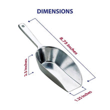 Load image into Gallery viewer, HIC Kitchen Flat Bottom Food Utility Scoop, 8.75in