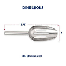 Load image into Gallery viewer, HIC Kitchen Slotted Ice Scoop