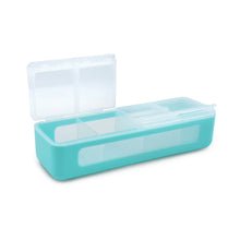 Load image into Gallery viewer, Melii Snackle Box 4, with Connected Snap-Lock Lids, 16oz.
