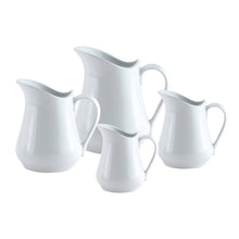 Load image into Gallery viewer, Porcelain Creamer Pitcher, 4, 8, 16 or 32 oz