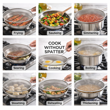 Load image into Gallery viewer, HIC Kitchen Stainless Steel Splatter Screen, 13in