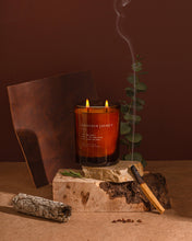 Load image into Gallery viewer, Leather Jacket 2-Wick Candle