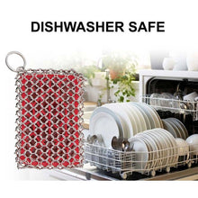 Load image into Gallery viewer, Chainmail Cast Iron Scrubber