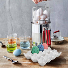 Load image into Gallery viewer, Porcelain Egg Crate – Holds 12 Eggs, Oven Safe
