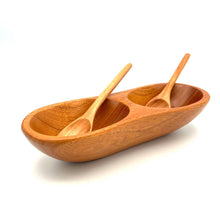 Load image into Gallery viewer, Tropical Hardwood Salsa Dish Small