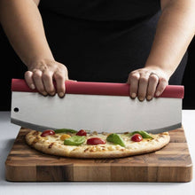 Load image into Gallery viewer, Fantes Cousin Luca's Rocking Pizza Cutter With Blade Guard