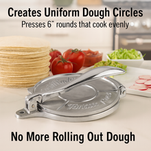 Load image into Gallery viewer, HIC Kitchen Tortilla Press, 6in