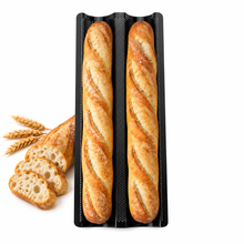Load image into Gallery viewer, Mrs. Anderson's Baking Non Stick Double Baguette Pan