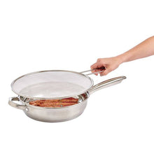 Load image into Gallery viewer, HIC Kitchen Stainless Steel Splatter Screen, 13in