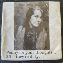 Load image into Gallery viewer, Big House Cocktail Napkins, Penny for your thoughts...