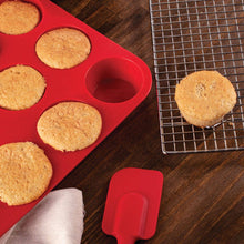 Load image into Gallery viewer, Mrs. Anderson's Baking Silicone Muffin Pan, 12 Cup