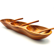 Load image into Gallery viewer, Tropical Hardwood Salsa Dish Large