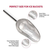 Load image into Gallery viewer, HIC Kitchen Slotted Ice Scoop