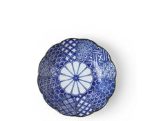 Load image into Gallery viewer, Bowl Blue Nishiki 5.25"