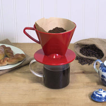 Load image into Gallery viewer, Fino Pour-Over Coffee Brewing Filter Cone, Number 2-Size