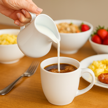 Load image into Gallery viewer, Porcelain Creamer Pitcher, 4, 8, 16 or 32 oz