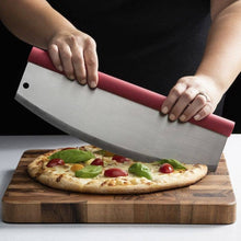 Load image into Gallery viewer, Fantes Cousin Luca's Rocking Pizza Cutter With Blade Guard