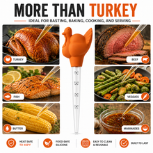 Load image into Gallery viewer, Turkey Roasting Baster with Cleaning Brush