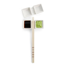 Load image into Gallery viewer, Helen's Asian Kitchen 2-Section Sauce Dishes Set