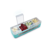 Load image into Gallery viewer, Melii Snackle Box 4, with Connected Snap-Lock Lids, 16oz.