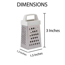Load image into Gallery viewer, HIC Kitchen Mini Garlic Grater Slicer, 3in
