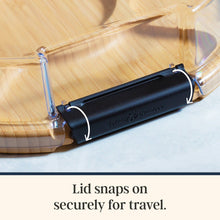 Load image into Gallery viewer, Flip, Serve &amp; Store® Round Charcuterie Board w/ Locking Lid