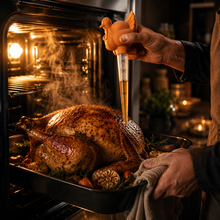 Load image into Gallery viewer, Turkey Roasting Baster with Cleaning Brush