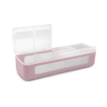 Load image into Gallery viewer, Melii Snackle Box 4, with Connected Snap-Lock Lids, 16oz.