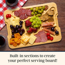 Load image into Gallery viewer, Flip, Serve &amp; Store® Charcuterie Board with Locking Lid