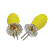 Load image into Gallery viewer, HIC Kitchen Soft-Grip Corn Picks, Set Of 8, 4 Pair