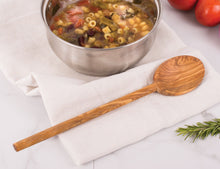 Load image into Gallery viewer, Eddingtons Italian Olive Wood Spoon, 12in