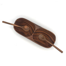Load image into Gallery viewer, Tropical Hardwood Salsa Dish Small