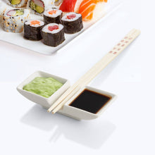 Load image into Gallery viewer, Helen's Asian Kitchen 2-Section Sauce Dishes Set