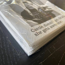 Load image into Gallery viewer, Big House Cocktail Napkins, Carole doesn't get drunk...