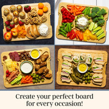 Load image into Gallery viewer, Flip, Serve &amp; Store® Charcuterie Board with Locking Lid