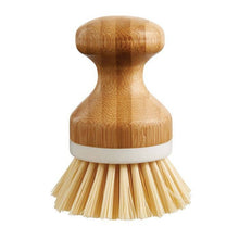 Load image into Gallery viewer, HIC Kitchen Bamboo Handle Dishwashing Vegetable Brush