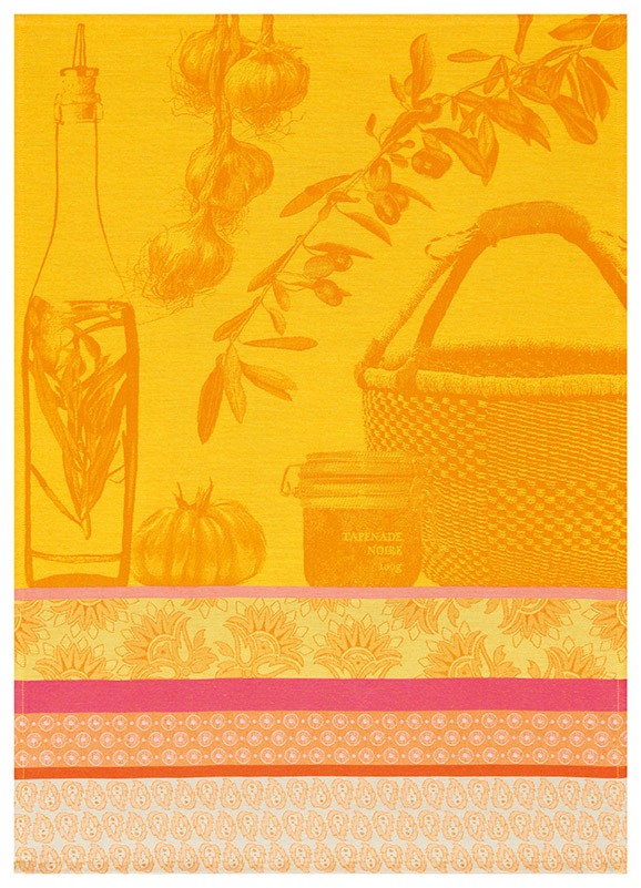 Le Jacquard Tea Towel Saveurs De Provence- Citron Lemon - Thumbnail 2