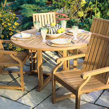 Load image into Gallery viewer, 50" ROUND TEAK DINING TABLE