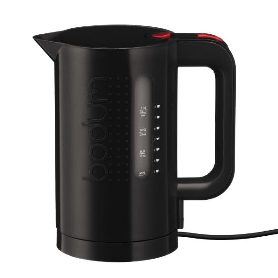 Bodum Bistro Electric water kettle, 1.0 l, 34 oz and 0.5 l, 17 oz